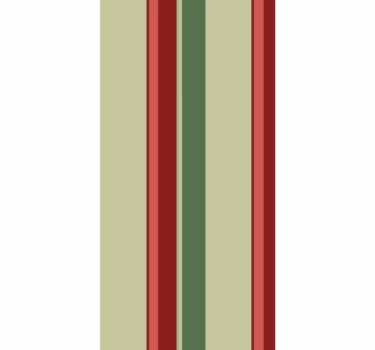 Striped Wall Elegance horizontal striped wallpaper - TenStickers