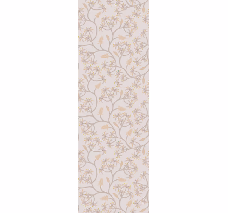Elegant Floral Motifs floral ornament wallpaper - TenStickers