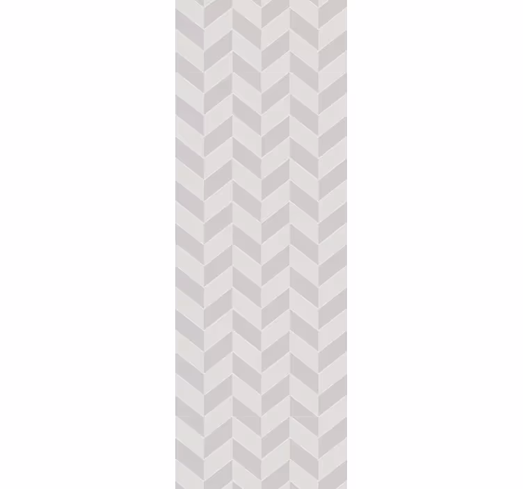 Chevron Elegance geometric wallpaper - TenStickers