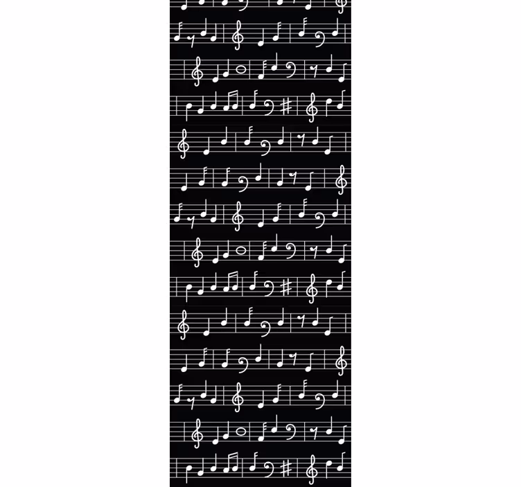 Music Theme Classic Wallpaper - TenStickers