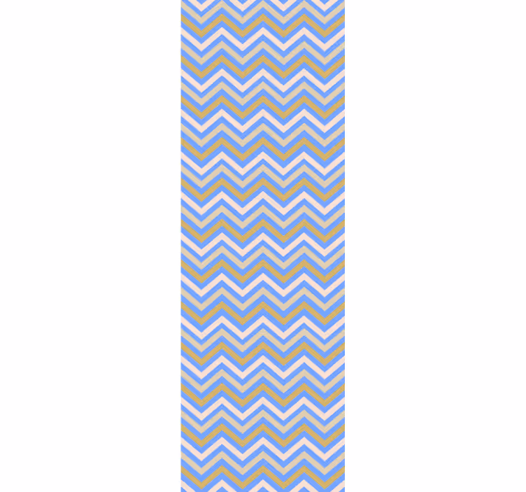 zigzag pattern seamless colors wallpaper - TenStickers