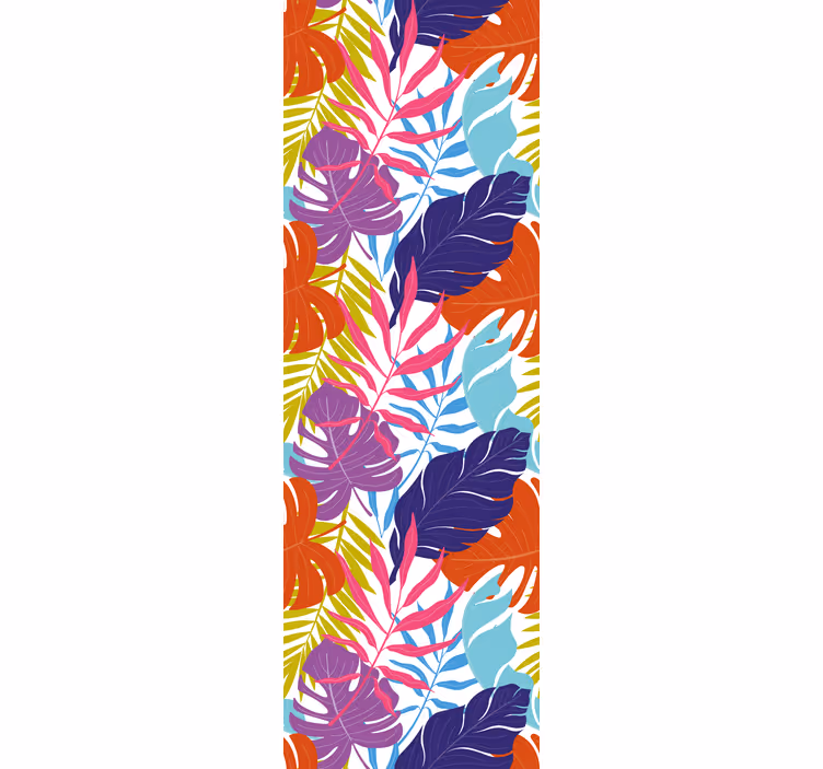 Colorful Leaves leaf wallpaper - TenStickers