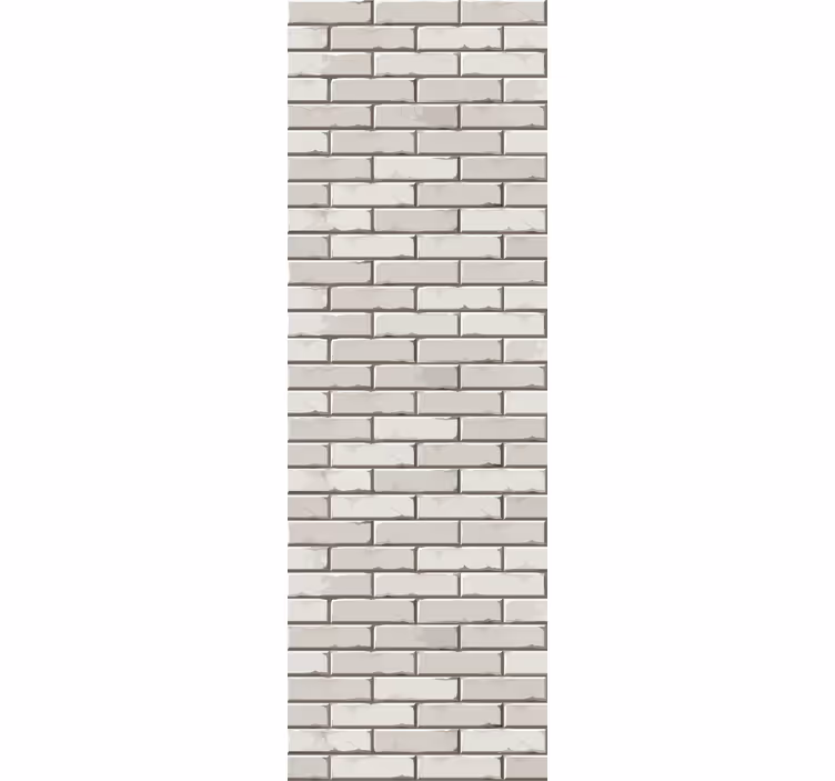 Brick Illusion brick wallpaper - TenStickers