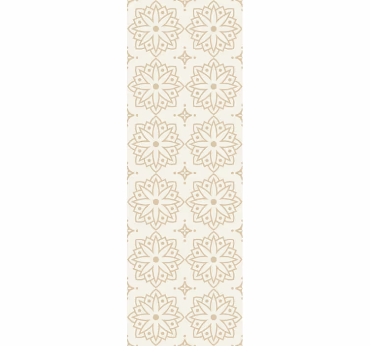 Floral Ornament Pattern floral ornament wallpaper - TenStickers
