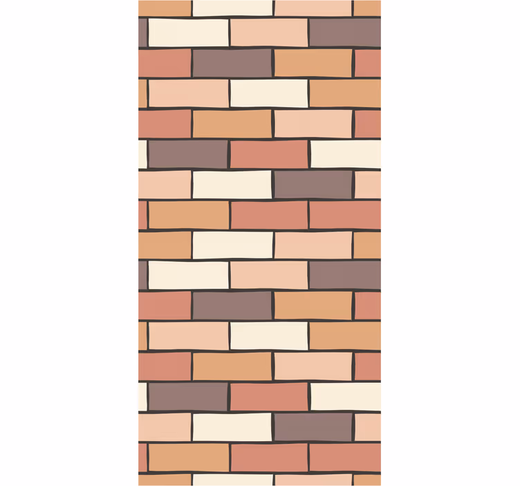 Brick Motif Design brick wallpaper - TenStickers
