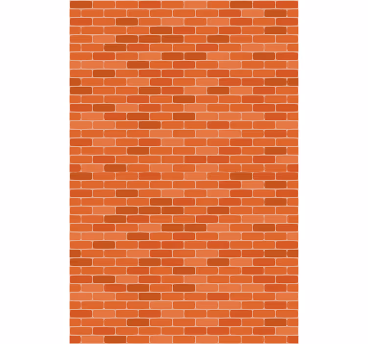 Brick Wall Effect brick wallpaper - TenStickers