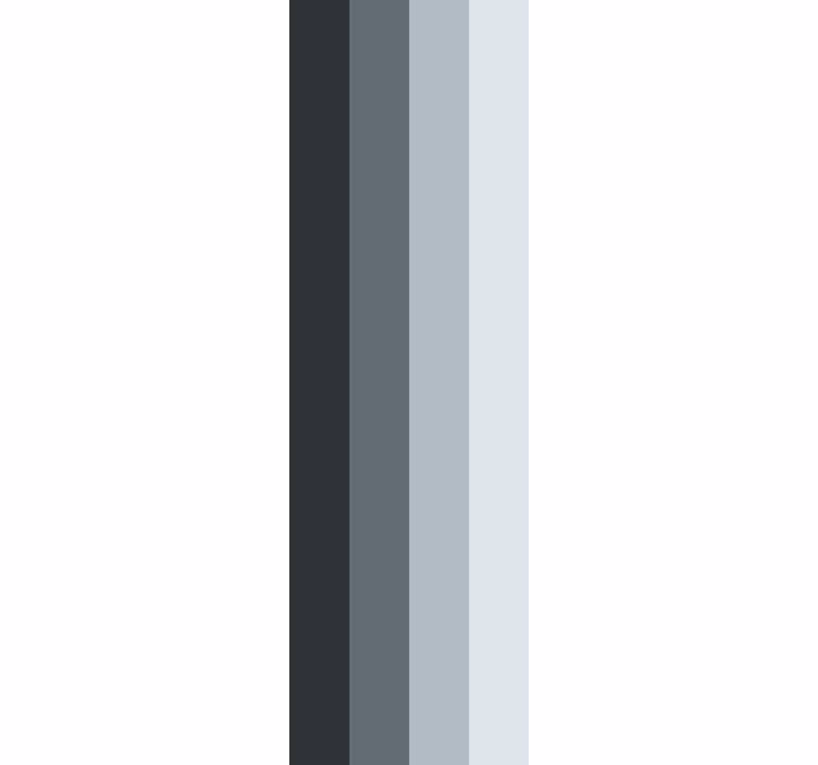 Elegant blue and gray pattern vertical line wallpaper - TenStickers