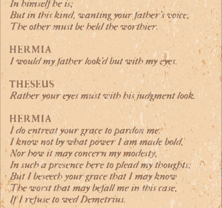 Shakespeare Paper Script Letter Wallpaper - TenStickers