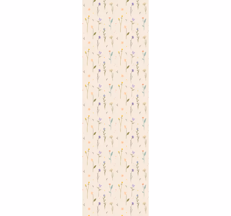 Wildflower Elegance flower wallpaper - TenStickers