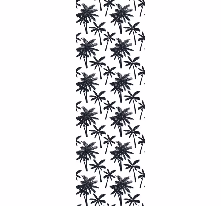 Palm Leaf Imprint leaf wallpaper - TenStickers