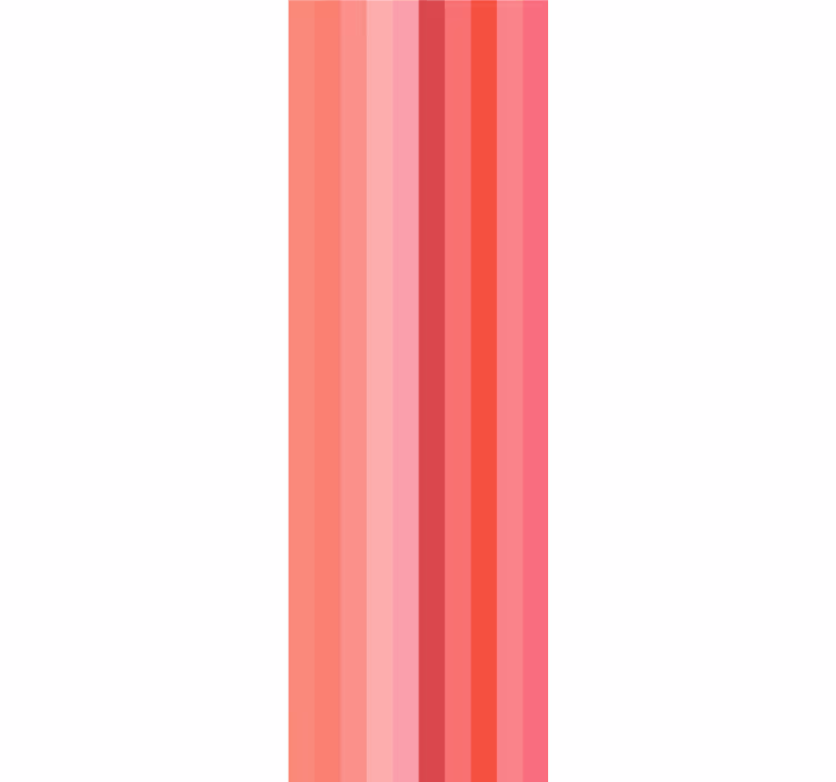 Stripes with pink colors Vertical Wallpaper - TenStickers