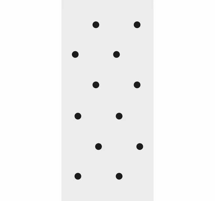 Polka Dot Simplicity polka dots wallpaper - TenStickers