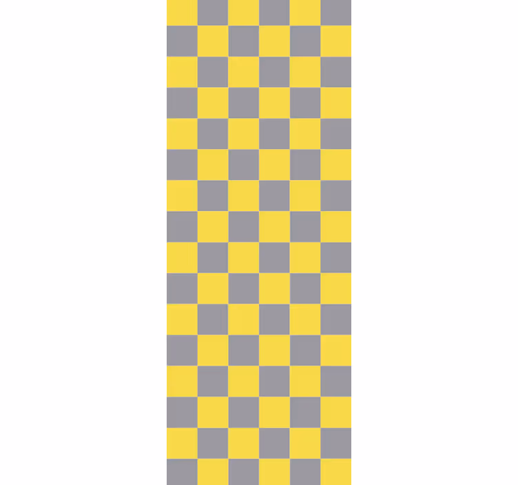 Pantone checked square wallpaper - TenStickers