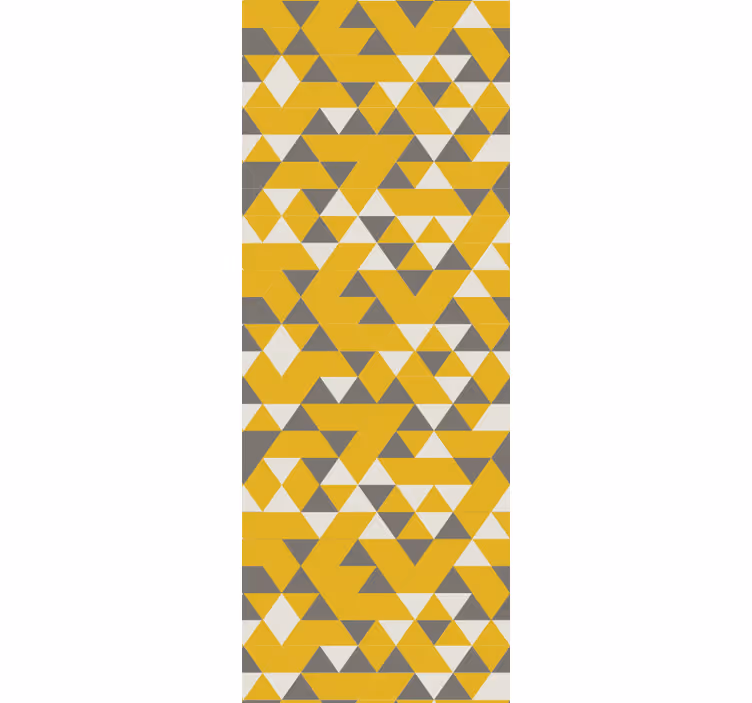 Geometric Triangle Ensemble geometric wallpaper - TenStickers