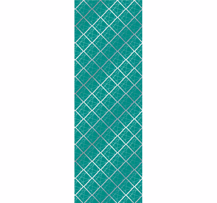 Geometric Trellis geometric wallpaper - TenStickers