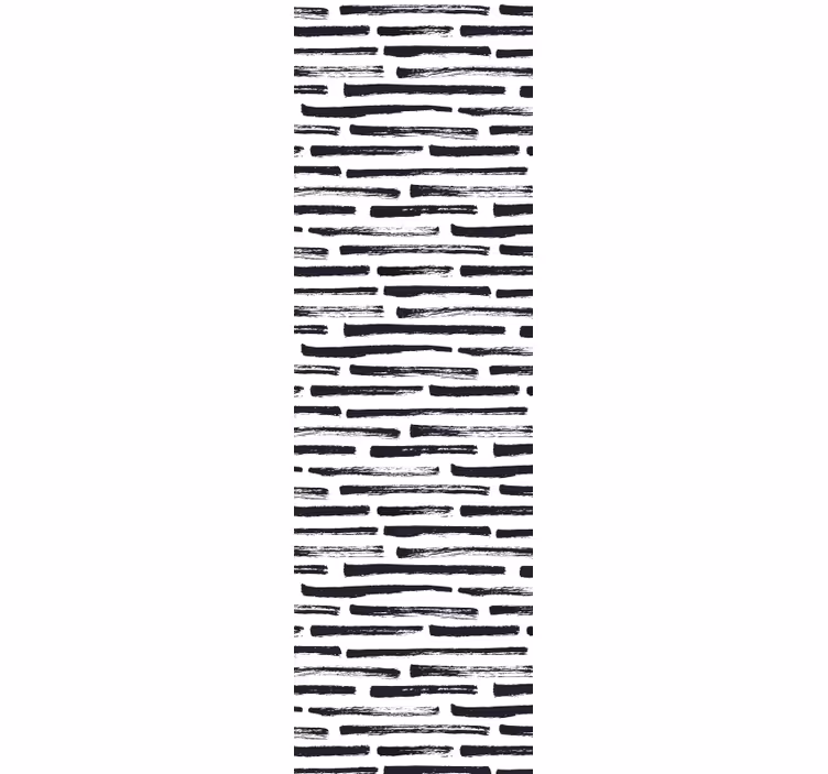 Abstract Stripe Pattern horizontal striped wallpaper - TenStickers