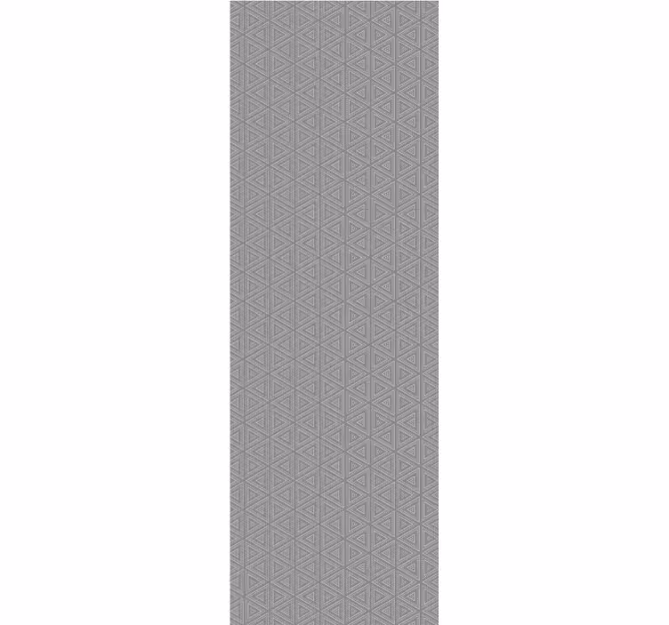 Grey triangles with texture Triangle Wallpaper - TenStickers