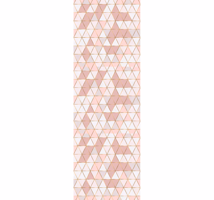 Geometric Triangular triangle wallpaper - TenStickers