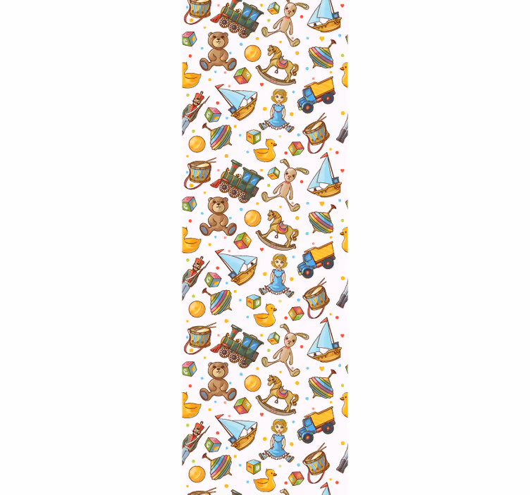 Playful Nursery Motifs nursery wallpaper - TenStickers