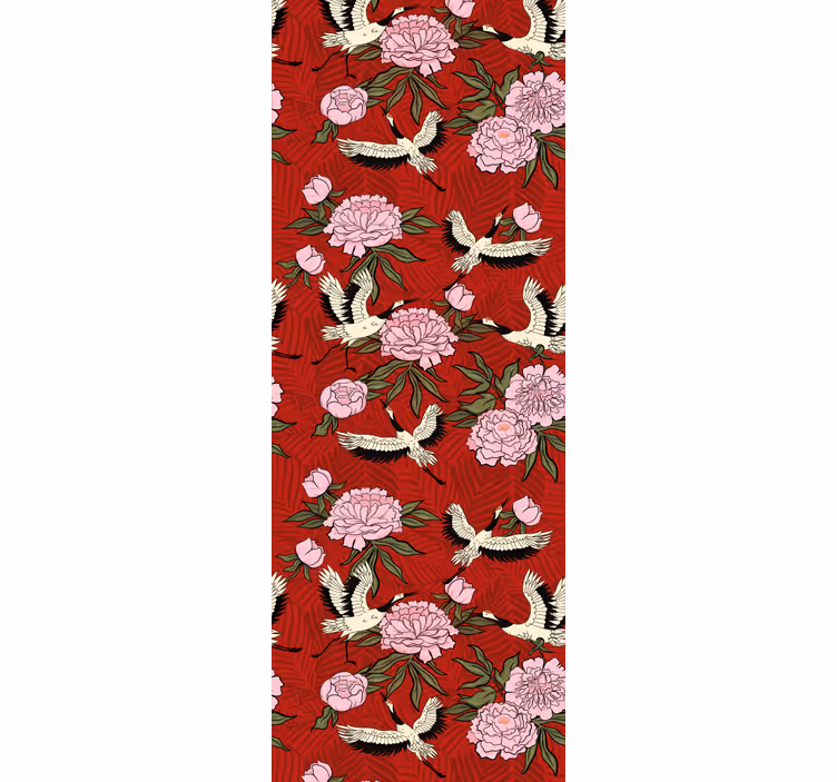 Floral Ornate Motif ornamental wallpaper - TenStickers