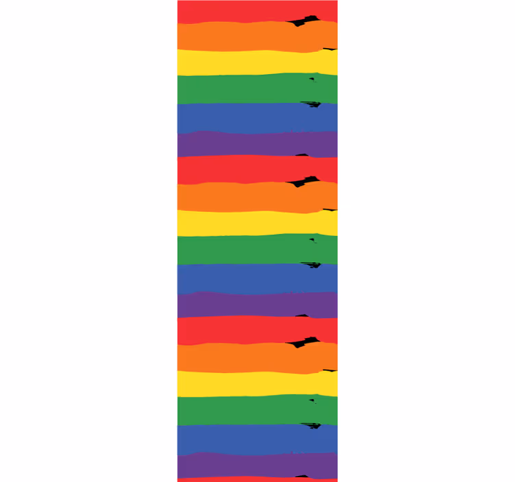 Watercolor pride day flag Living Room Wallpaper - TenStickers