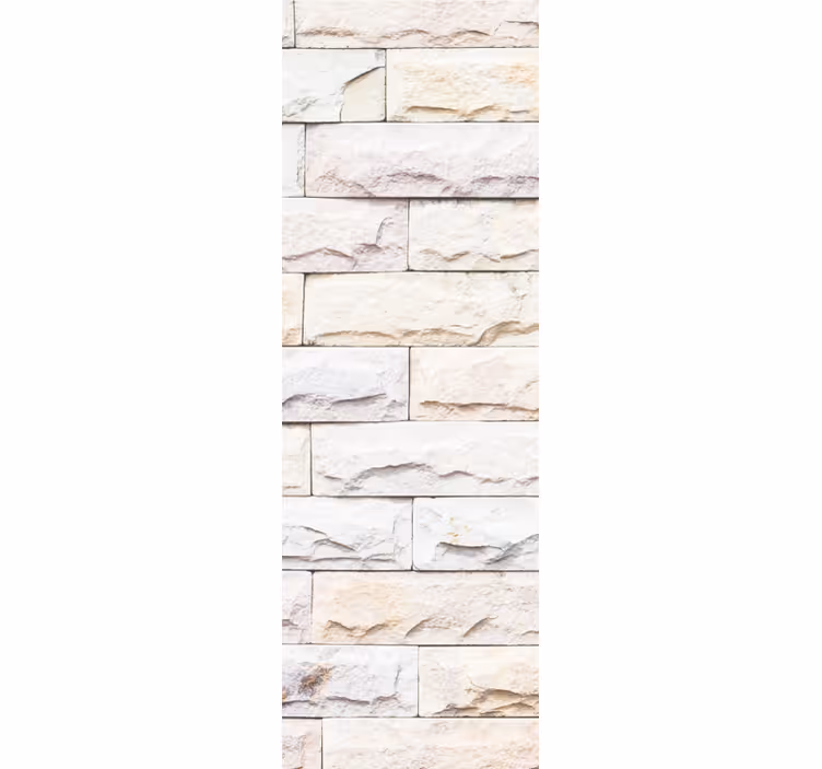 Faux Brick Facade brick wallpaper - TenStickers