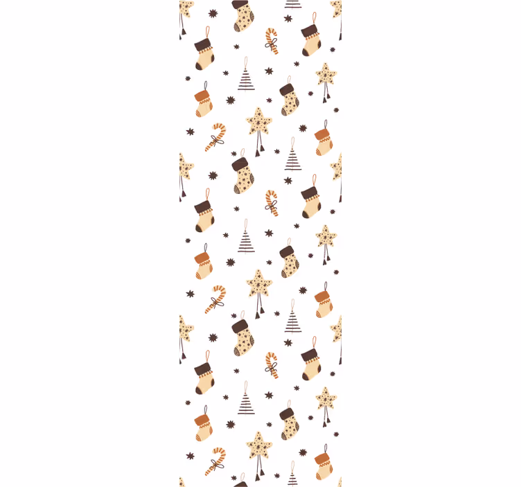 Festive Holiday Imagery christmas wallpaper - TenStickers