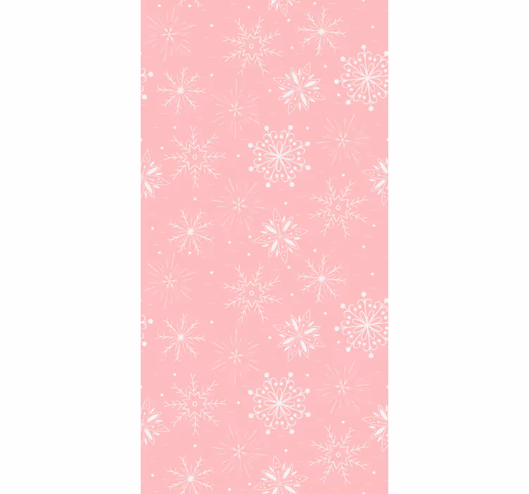 Festive Reindeer Scene christmas wallpaper - TenStickers