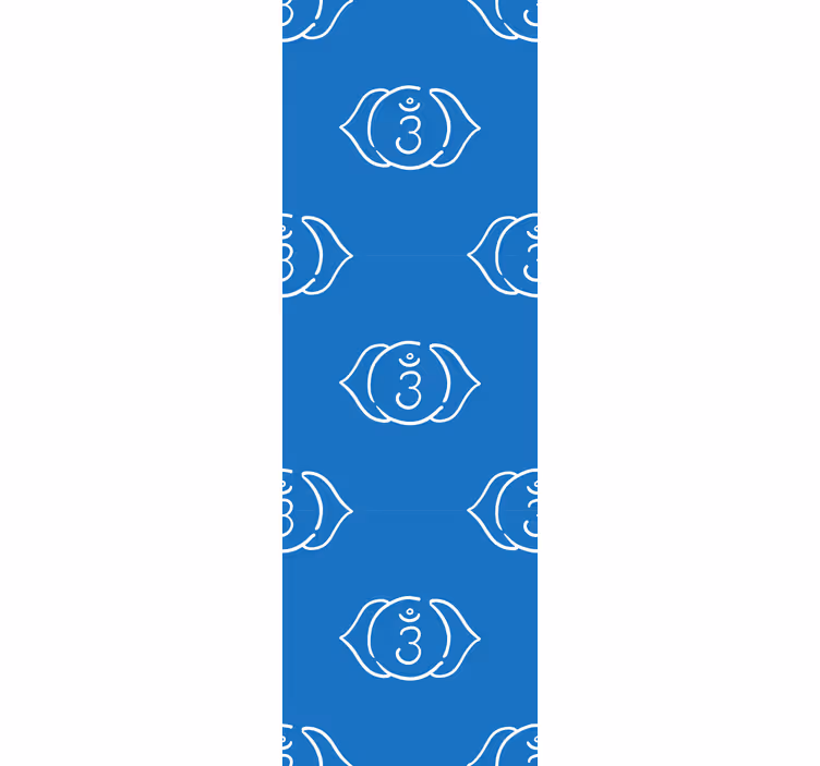Fish Pattern Motif fish wallpaper - TenStickers