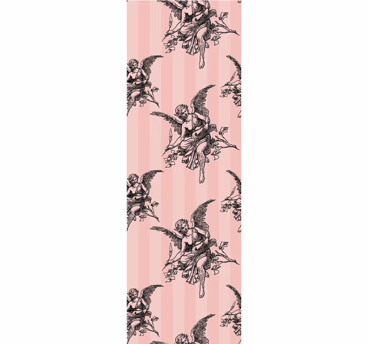 Baroque wallpaper of baroque angels - TenStickers