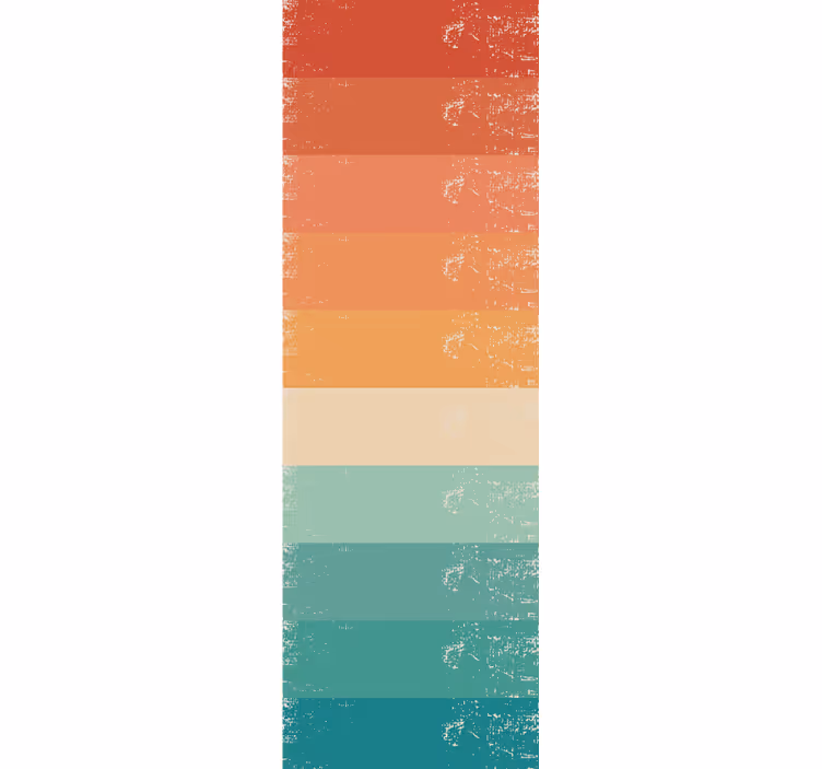 Distressed Stripe Pattern horizontal striped wallpaper - TenStickers