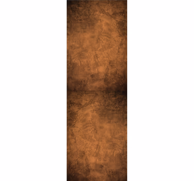 Retro rustic brown rectangle pattern wallpaper - TenStickers