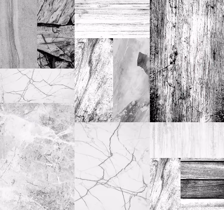 Marble puzzle Textured Wallpaper - TenStickers