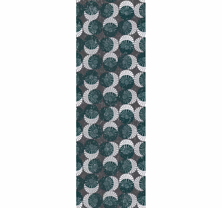 Dark shades pattern polka dots wallpaper - TenStickers