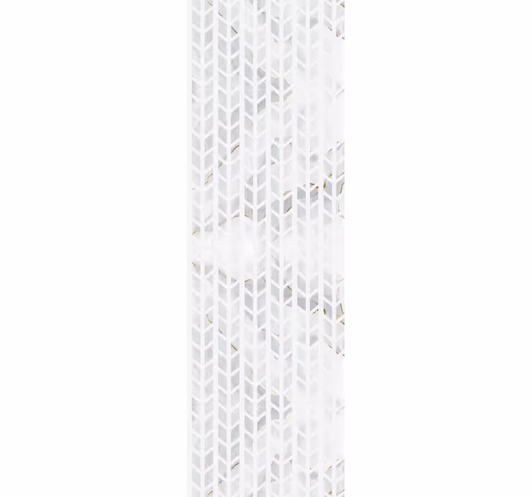 Modern Patterned Texture entryway wallpaper - TenStickers