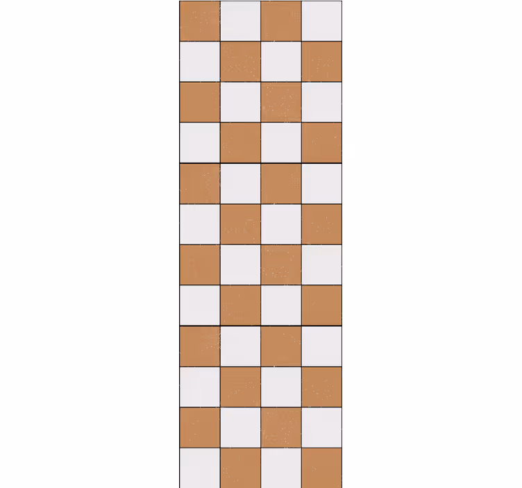 Square Pattern Design tile wallpaper - TenStickers