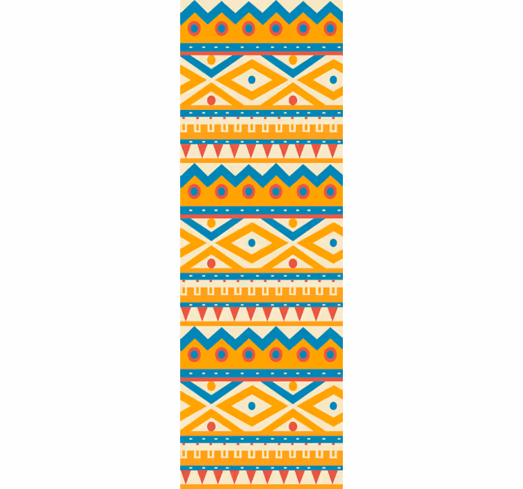 Native American tribal pattern Wallpaper - TenStickers