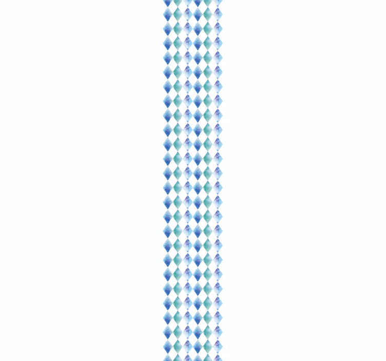 Watercolour harlequin pattern Wallpaper - TenStickers