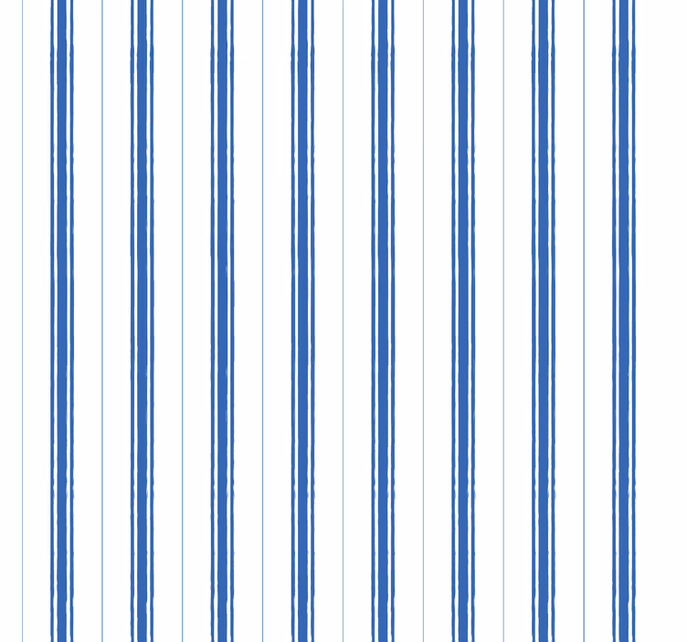 Blue shades vertical line wallpaper - TenStickers