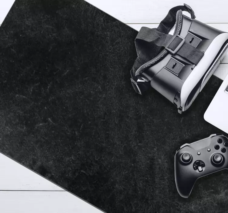 Black original texture XXL mouse pad - TenStickers