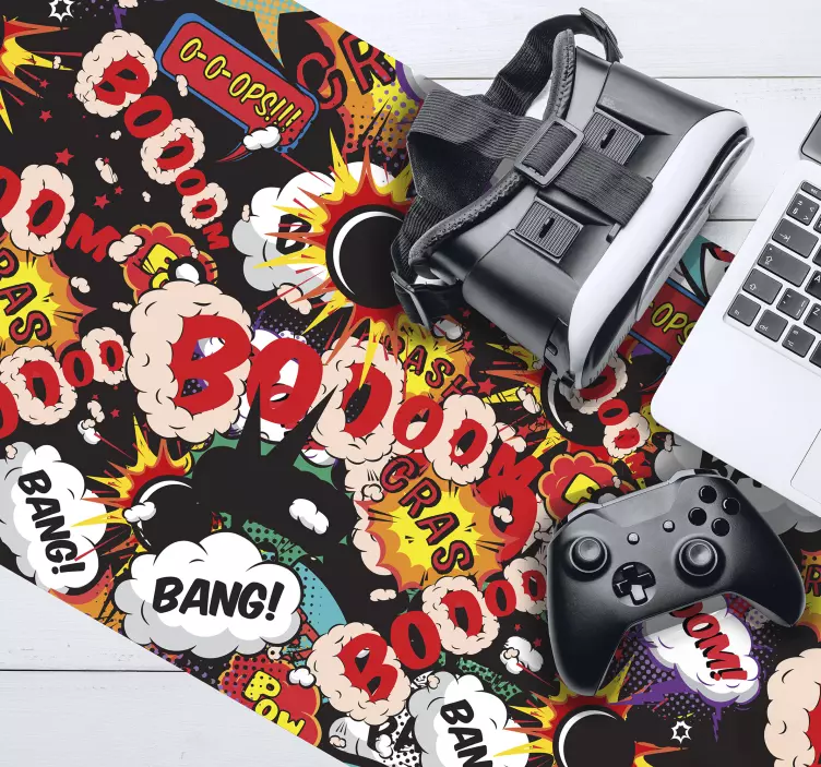 Amazing Boom gaming XXL mouse pad - TenStickers