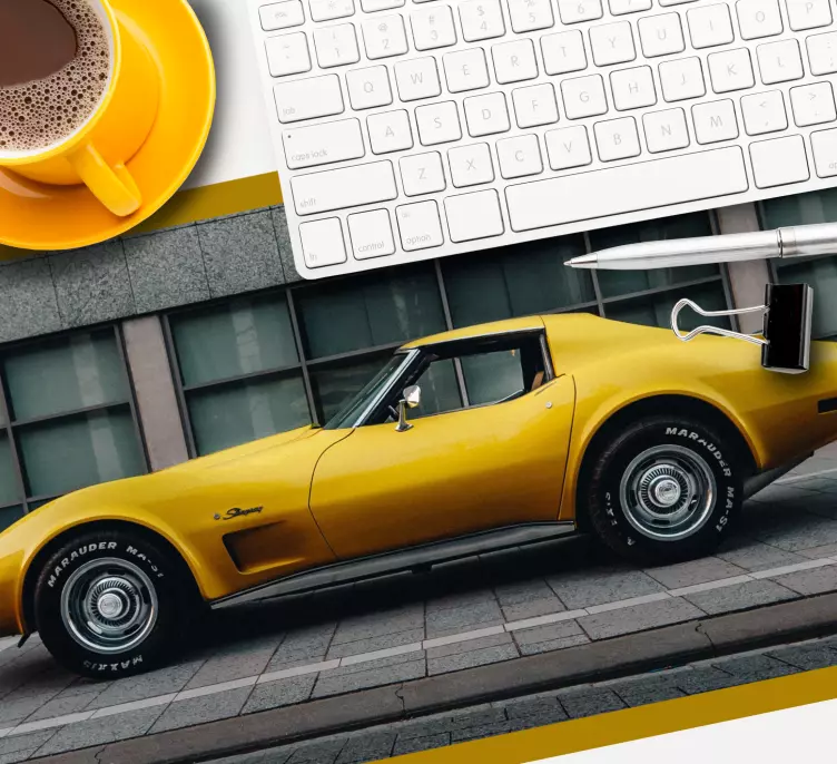 Chevrolet Corvette original mouse pad - TenStickers