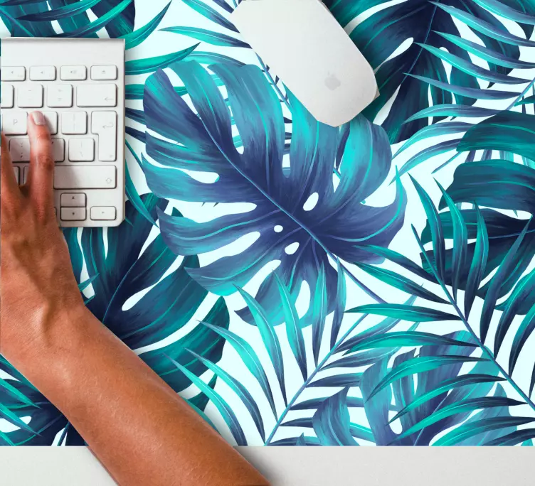 Green and white shades more mousepads - TenStickers