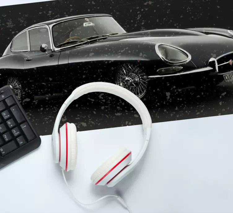 Jaguar E-type original mouse pad - TenStickers