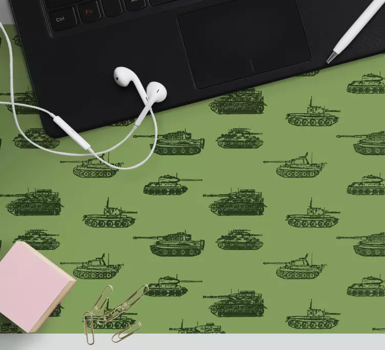 Military Vehicle Pattern gaming mouse pad - TenStickers