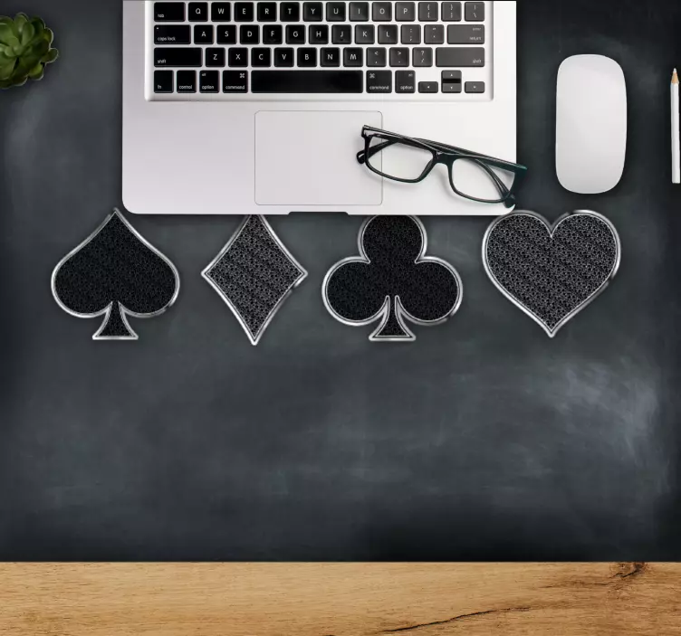 Poker lover gaming mouse pad - TenStickers
