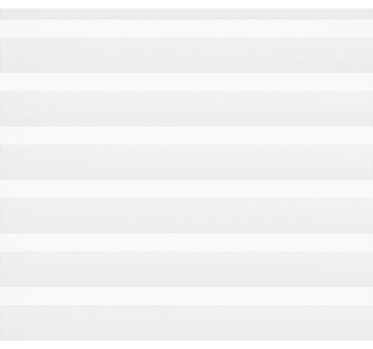 White horizontal stripes living room roller blind - TenStickers