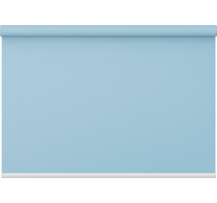 Sky blue colour teenage bedroom roller blind - TenStickers