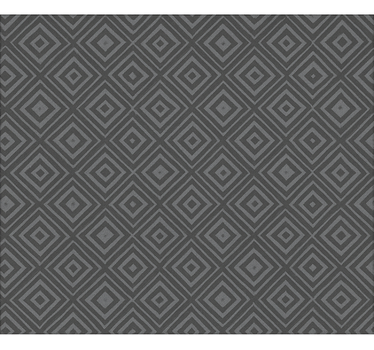 Gray diamond geometric teenage bedroom roller blind - TenStickers