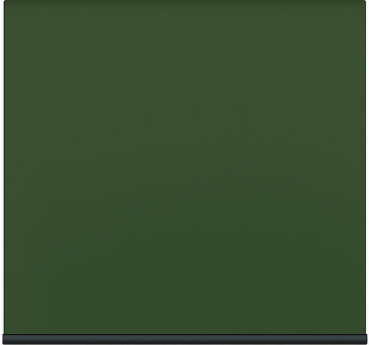 Deep olive green dining room roller blind - TenStickers